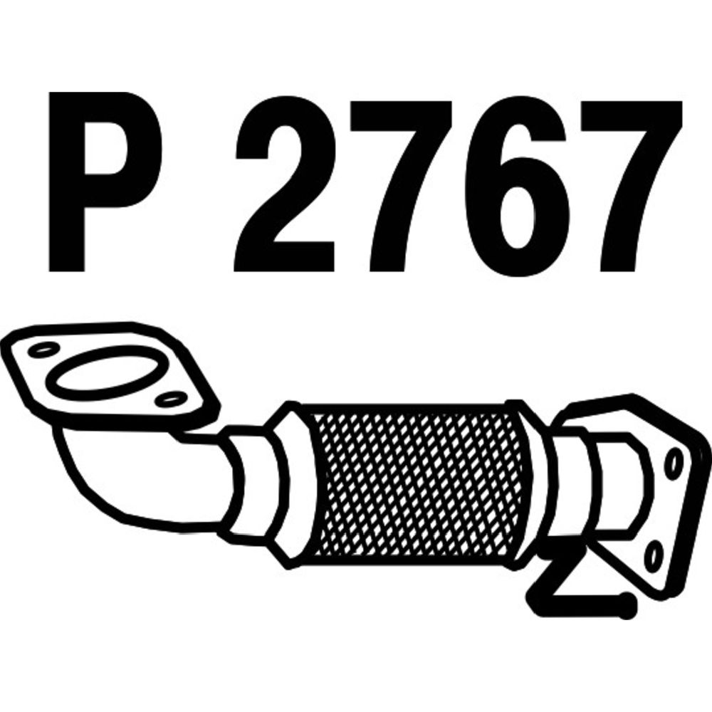Avgasrör 14-2882
