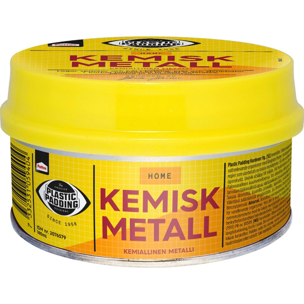 Plastic Padding Kemisk Metall 180 ml
