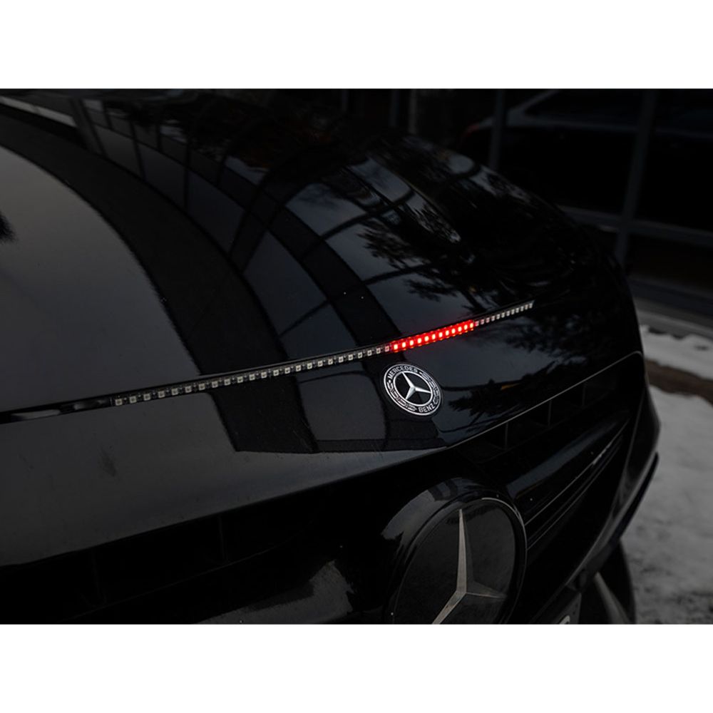 Night Rider tuning-valo 12 V 60 cm punainen