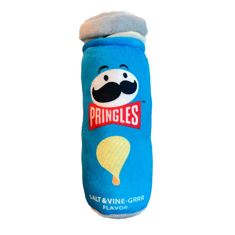 Pringles koiran vinkulelu