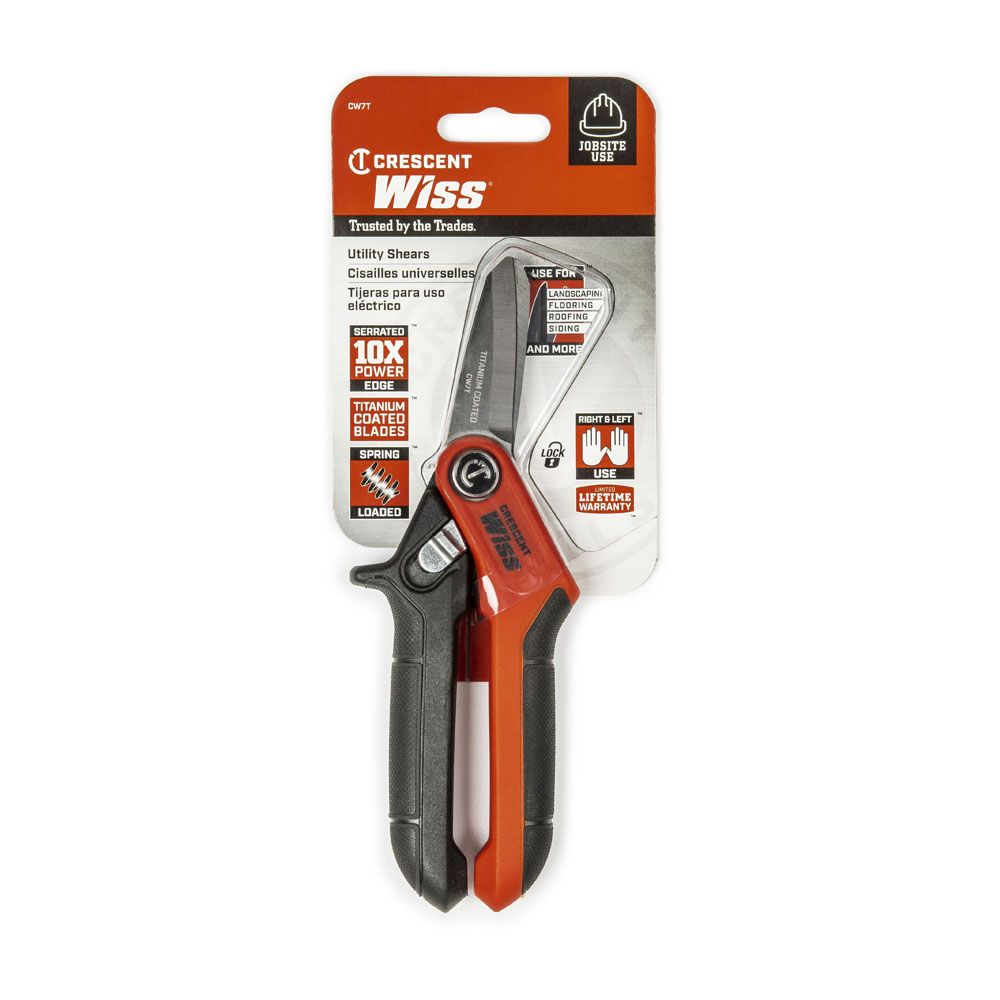 Crescent Wiss CW7T yleisleikkurit 7"