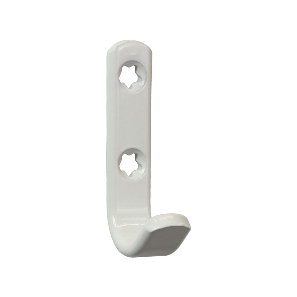 Pisla 581 riidekonks valge 80 mm 2 tk