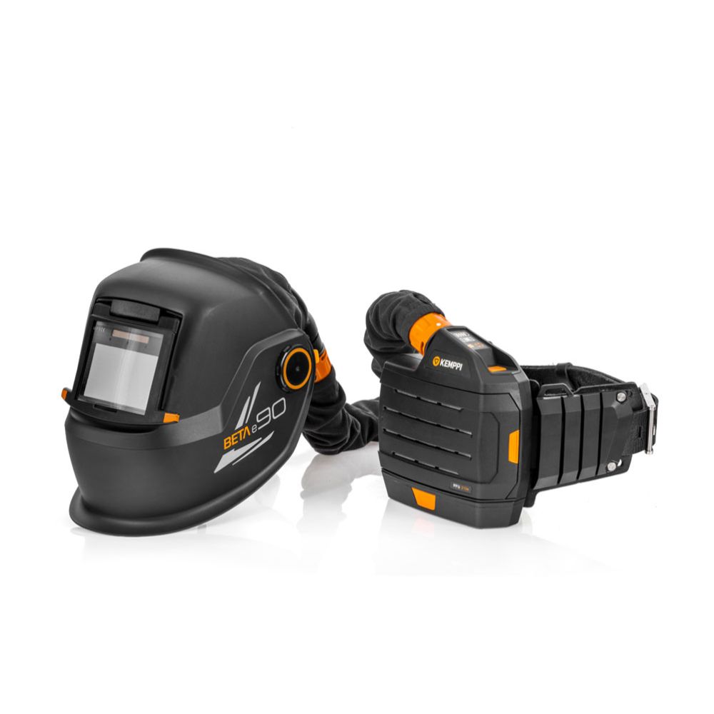 Kemppi Beta e90 svetshjälm med friskluftsregulator