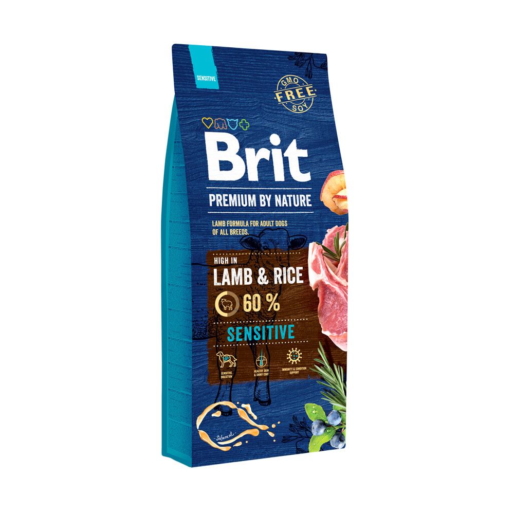 Brit Premium by Nature Sensitive lammas her.v.15 kg