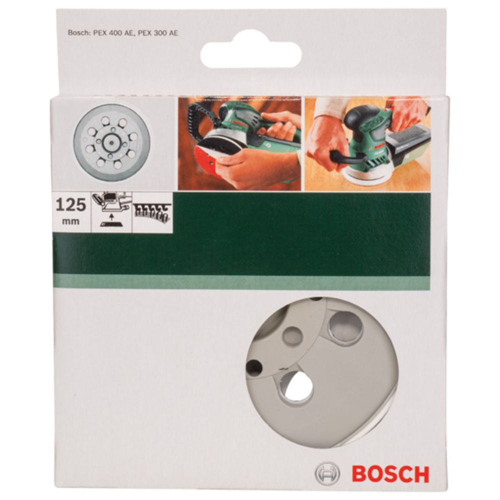 Bosch epäkeskohiomakoneen alusta pehmeä 125 mm