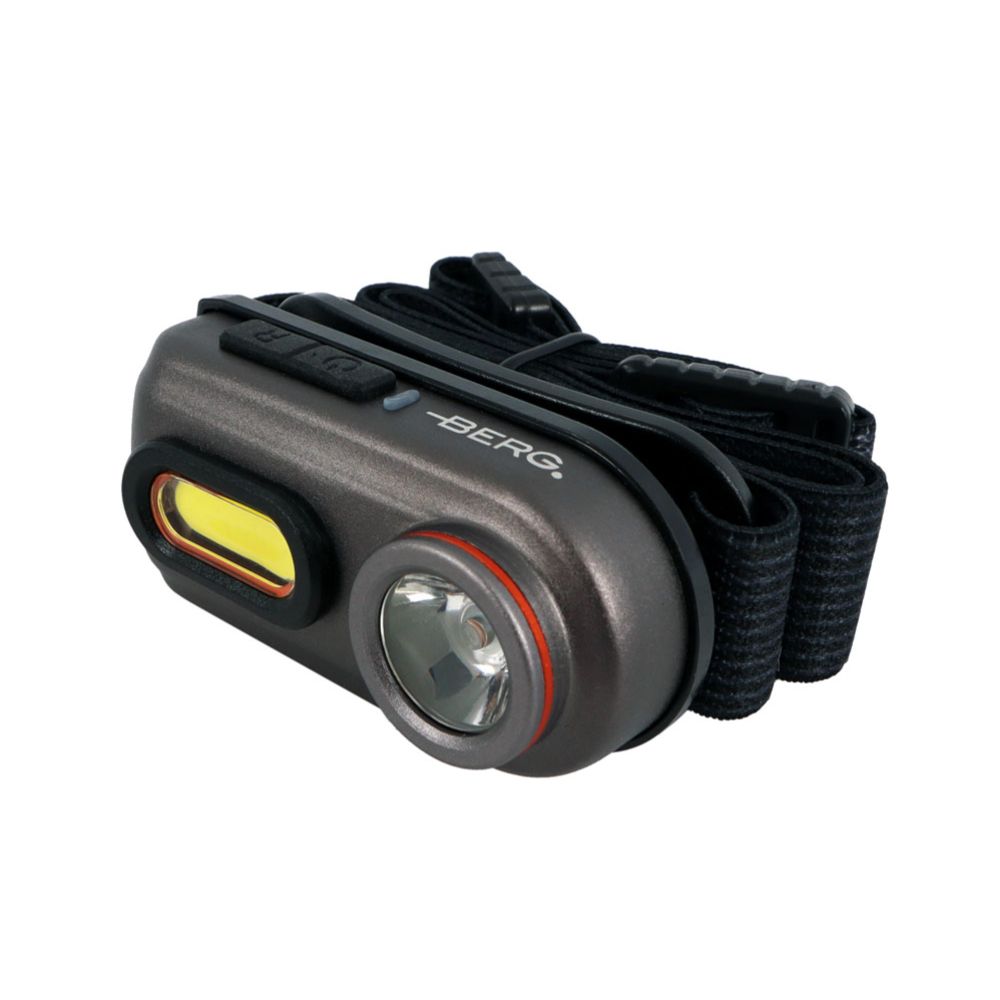 Berg LED-pannlampa laddningsbar 5W 200 lm + COB 100 lm