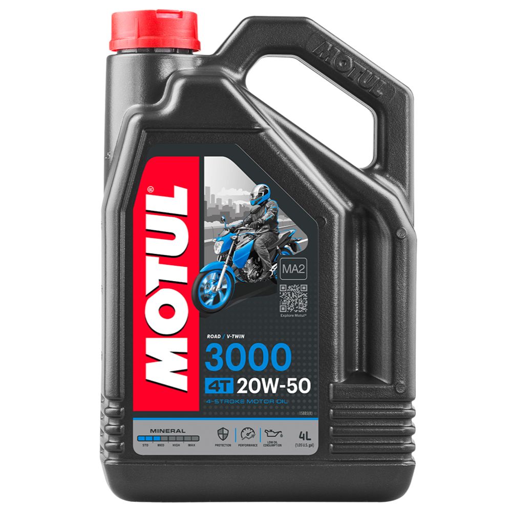 Motul 3000 20W-50 4T mineraali 4L
