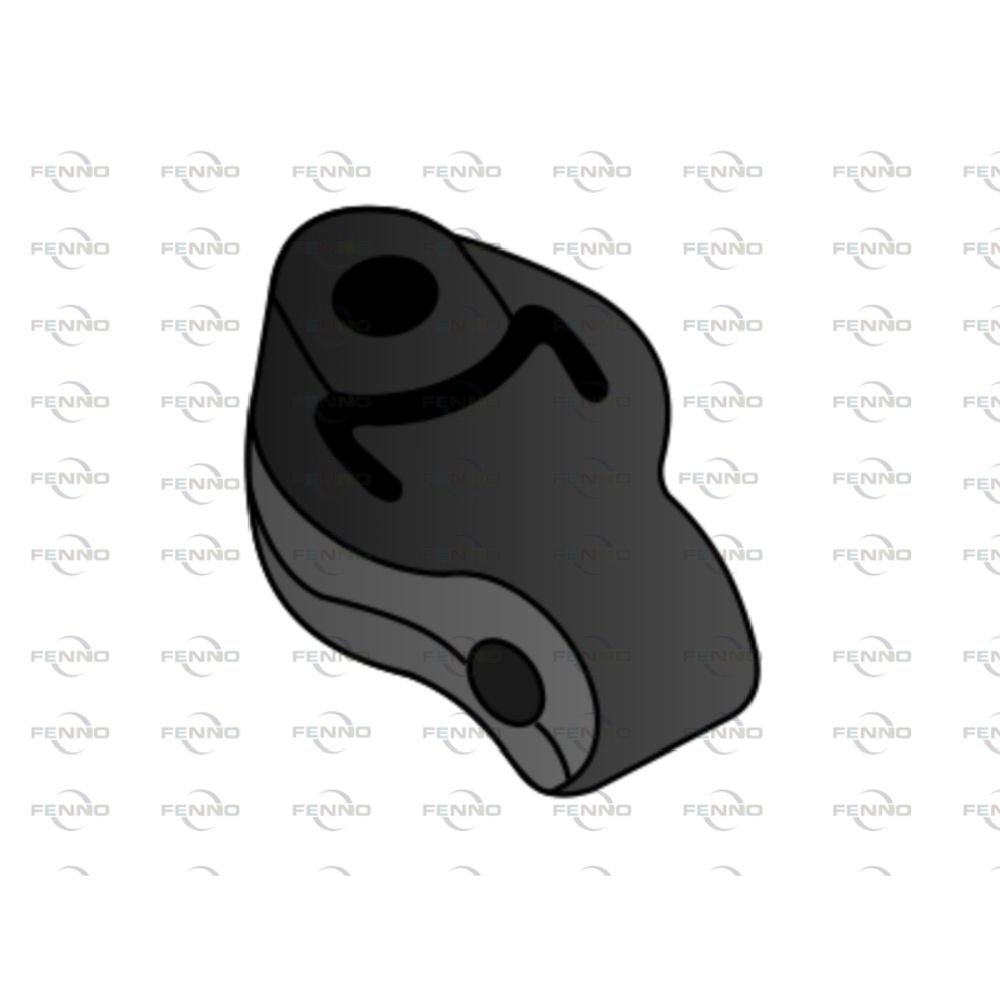Pakoputkiston kumipalkki 14-30341