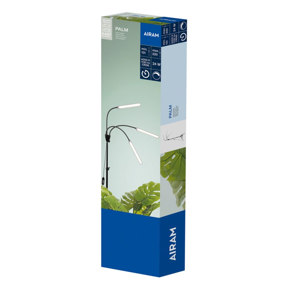 Airam Palm LED-taimevalgusti 24 W 1130 lm
