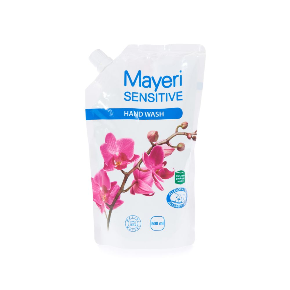 Mayeri vedelseep Sensitive refill pouch bag 500 ml