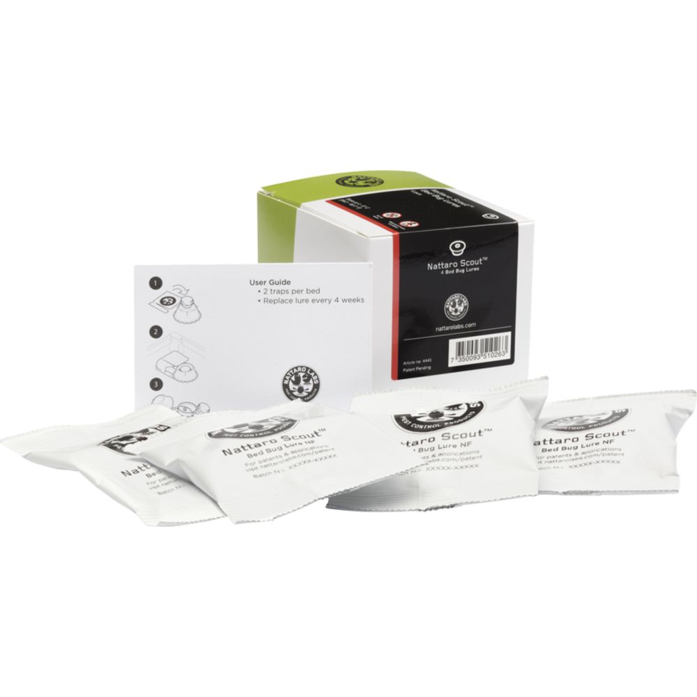 Nattaro Scout vägglusfälla 4 x refill
