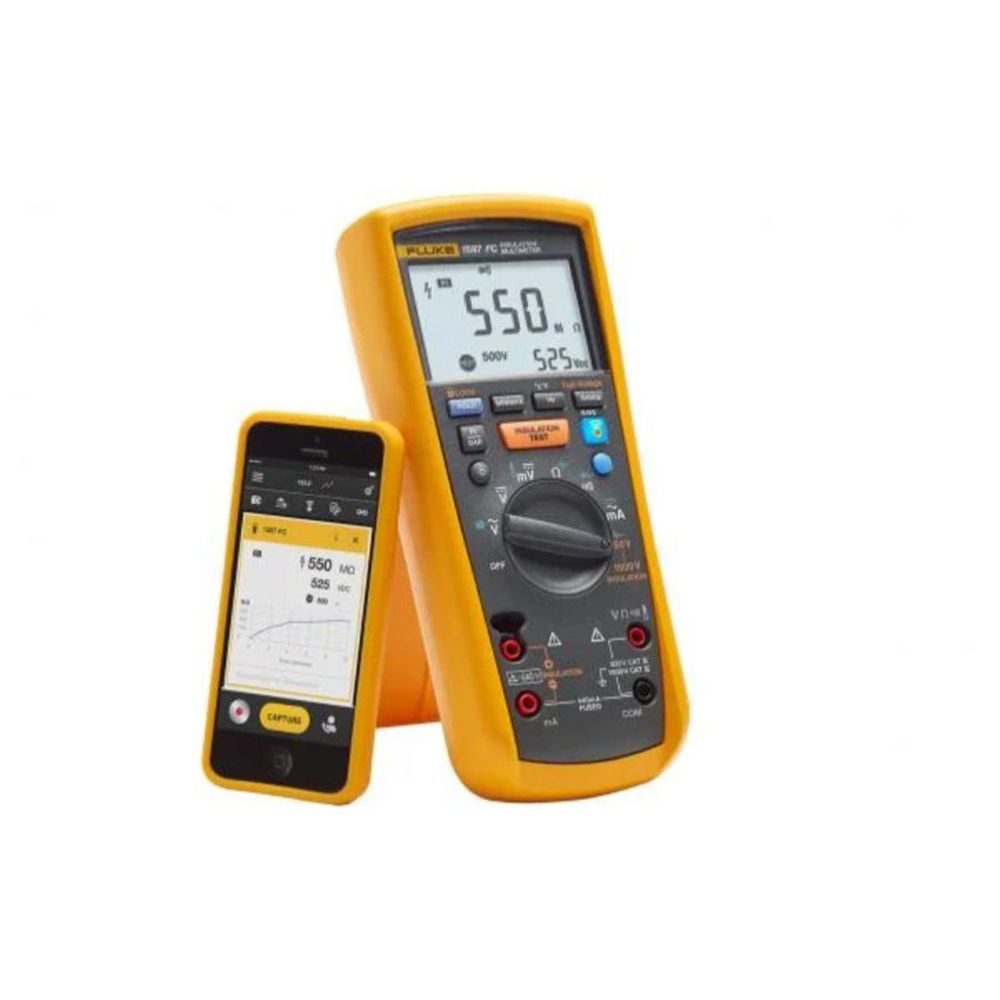Fluke 1587 FC yhdistetty eristysvastus-/yleismittari ammattikäyttöön
