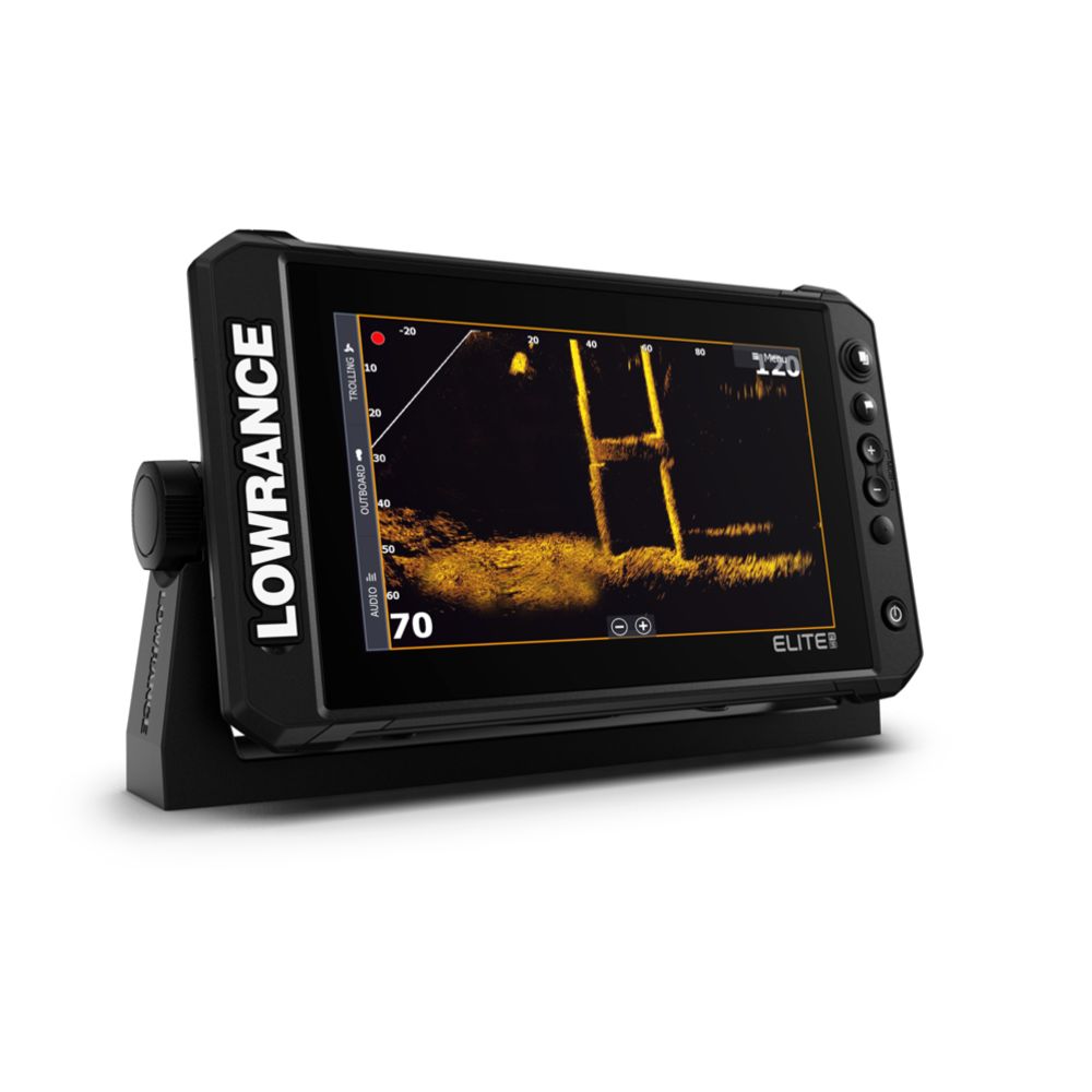 Lowrance Elite FS 9" Black Edition med Totalscan 3-i-1-sensor