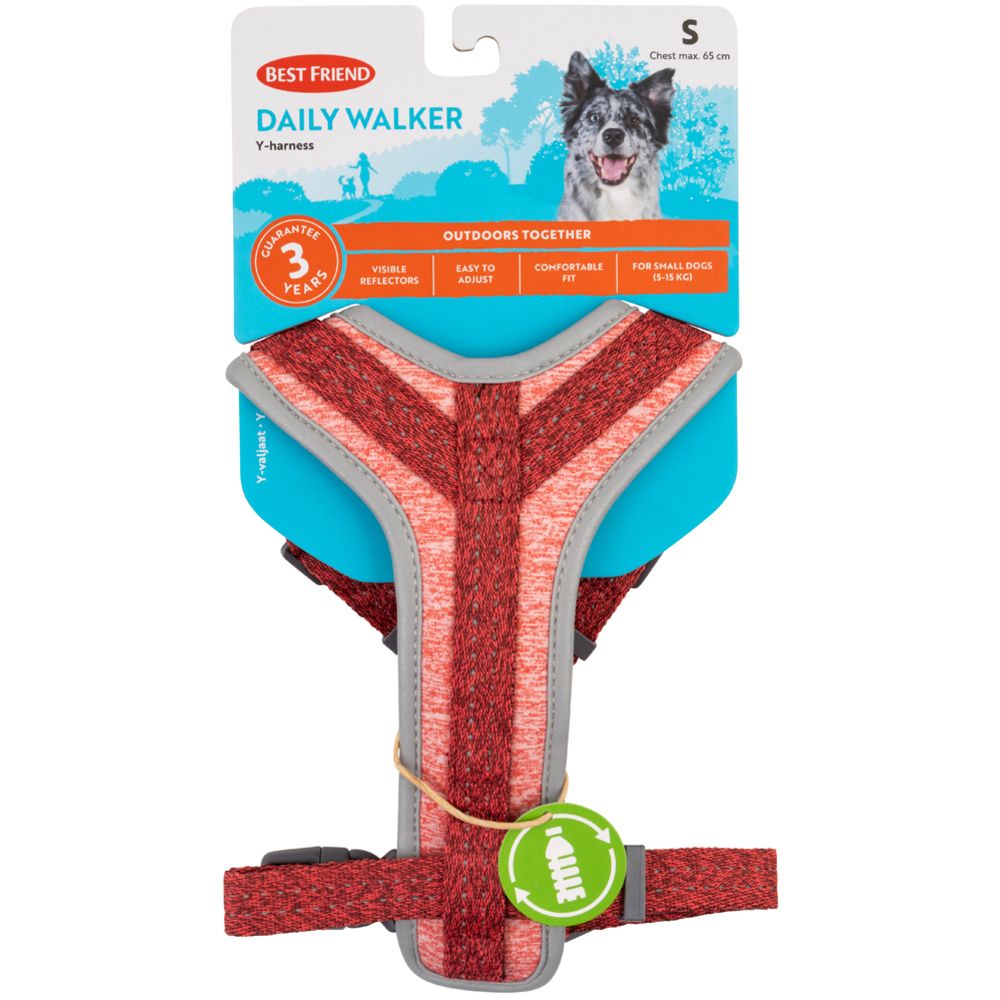 Best Friend Daily Walker Y-valjas S, 5-15kg