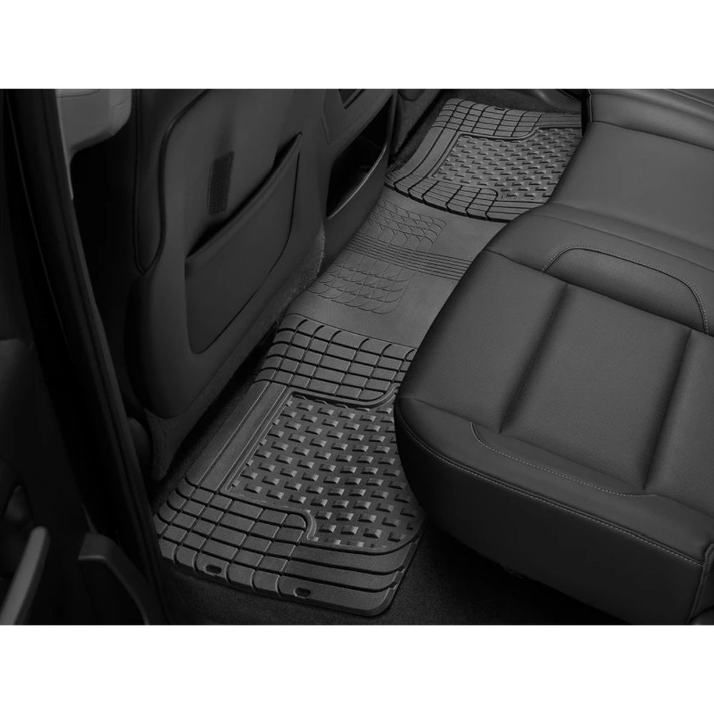 WeatherTech Trim-to-Fit Floor Mat 3-osainen auton mattosarja musta