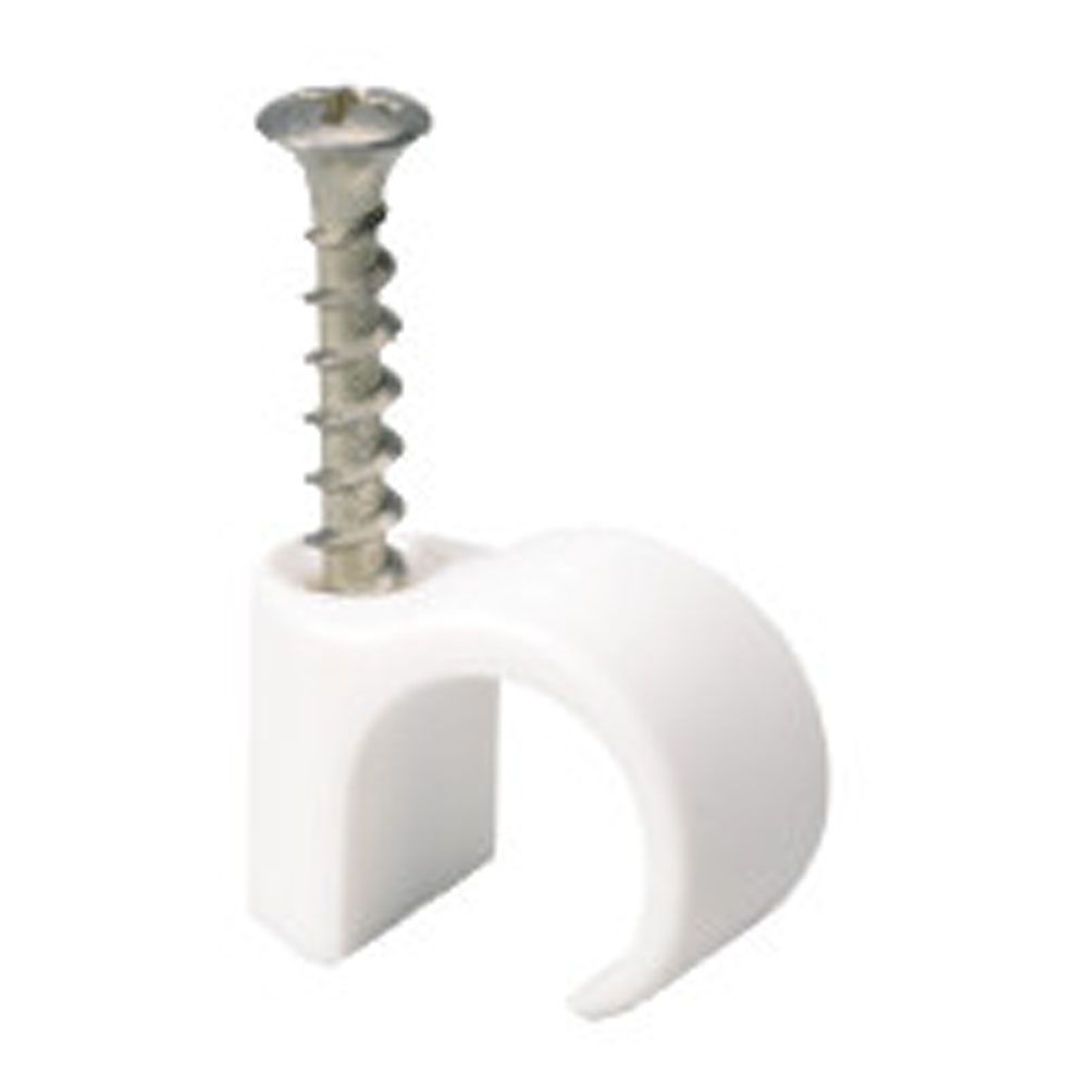 Schneider Electric Thorsman kabelklammer 18–22 mm vit 6 st.