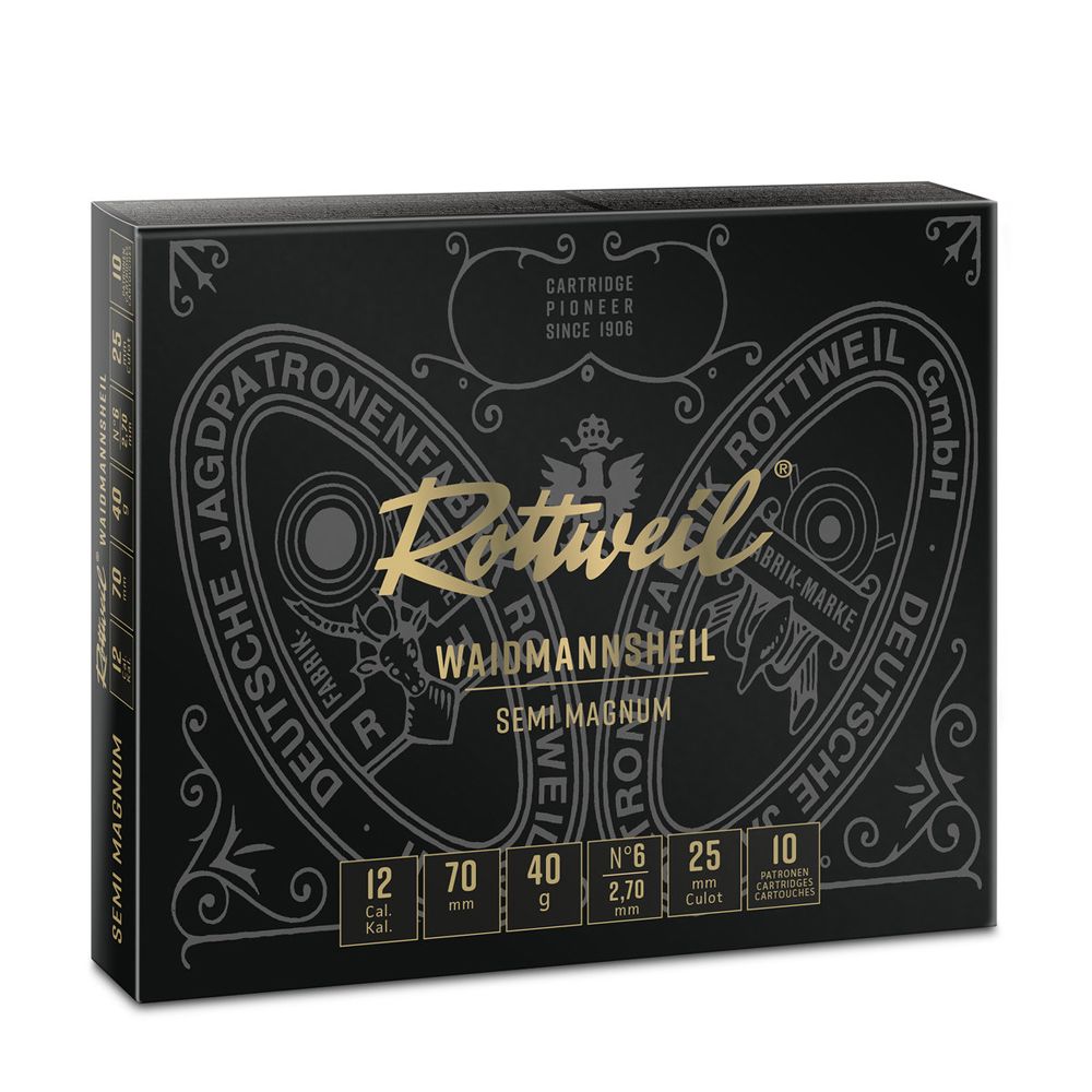 Rottweil WMH Semi Magnum 12/70 #6 7,0 mm 40g 10 st.
