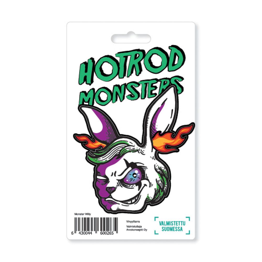 Dekal Hot Rod Monsters Monser Ernest