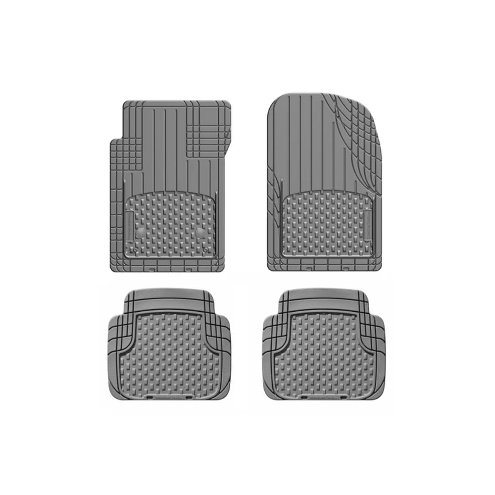 WeatherTech Trim-to-Fit Floor Mat 4-osainen auton mattosarja harmaa