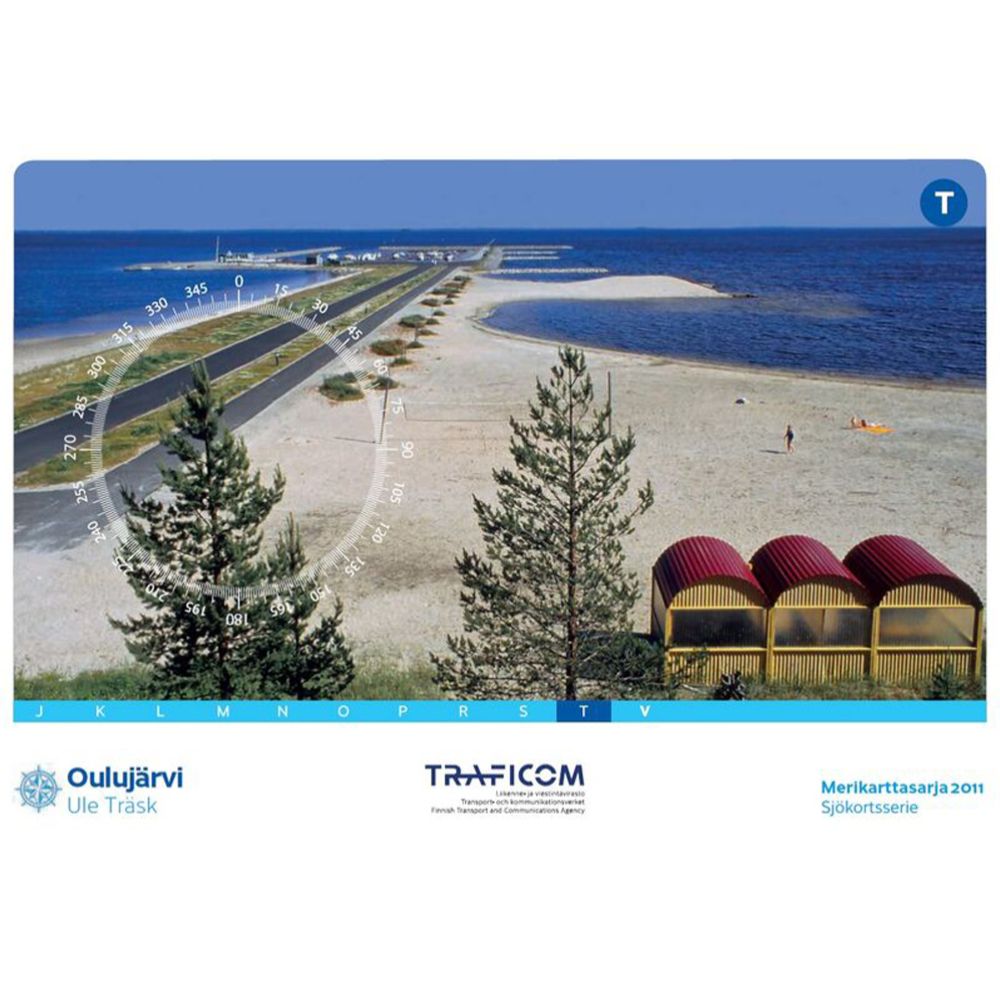 Merikarttasarja T Oulujärvi 2011
