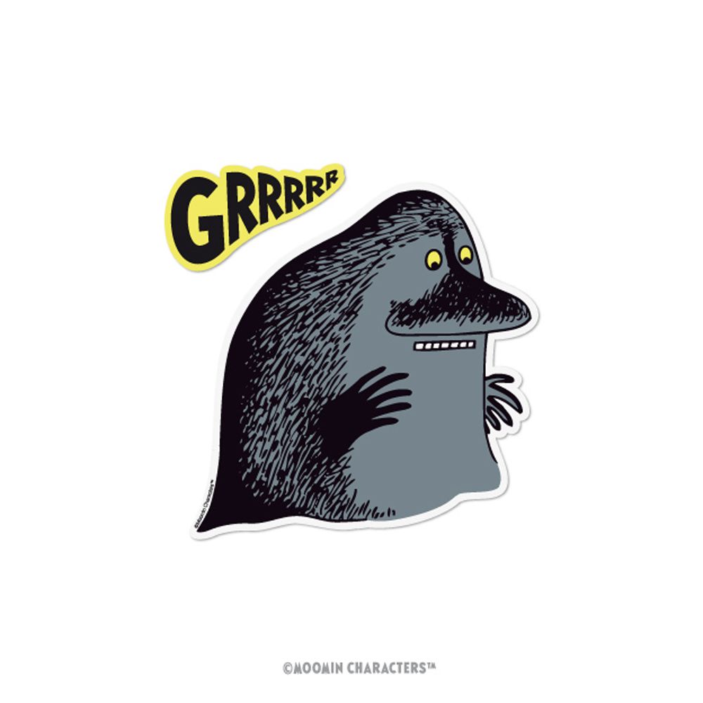 Moomin Grrrrr Mårran klistermärke