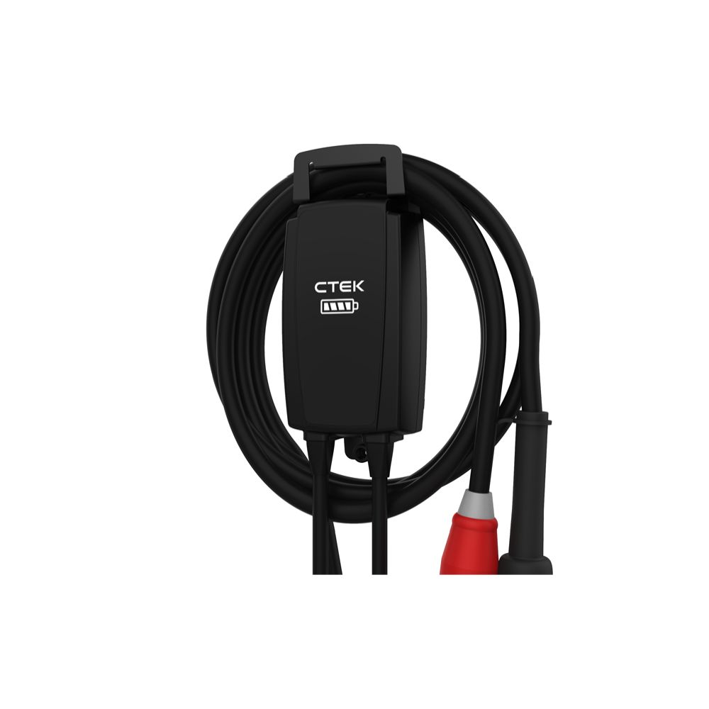 CTEK Njord Go sähköauton latausasema seinätelineellä 11 kW
