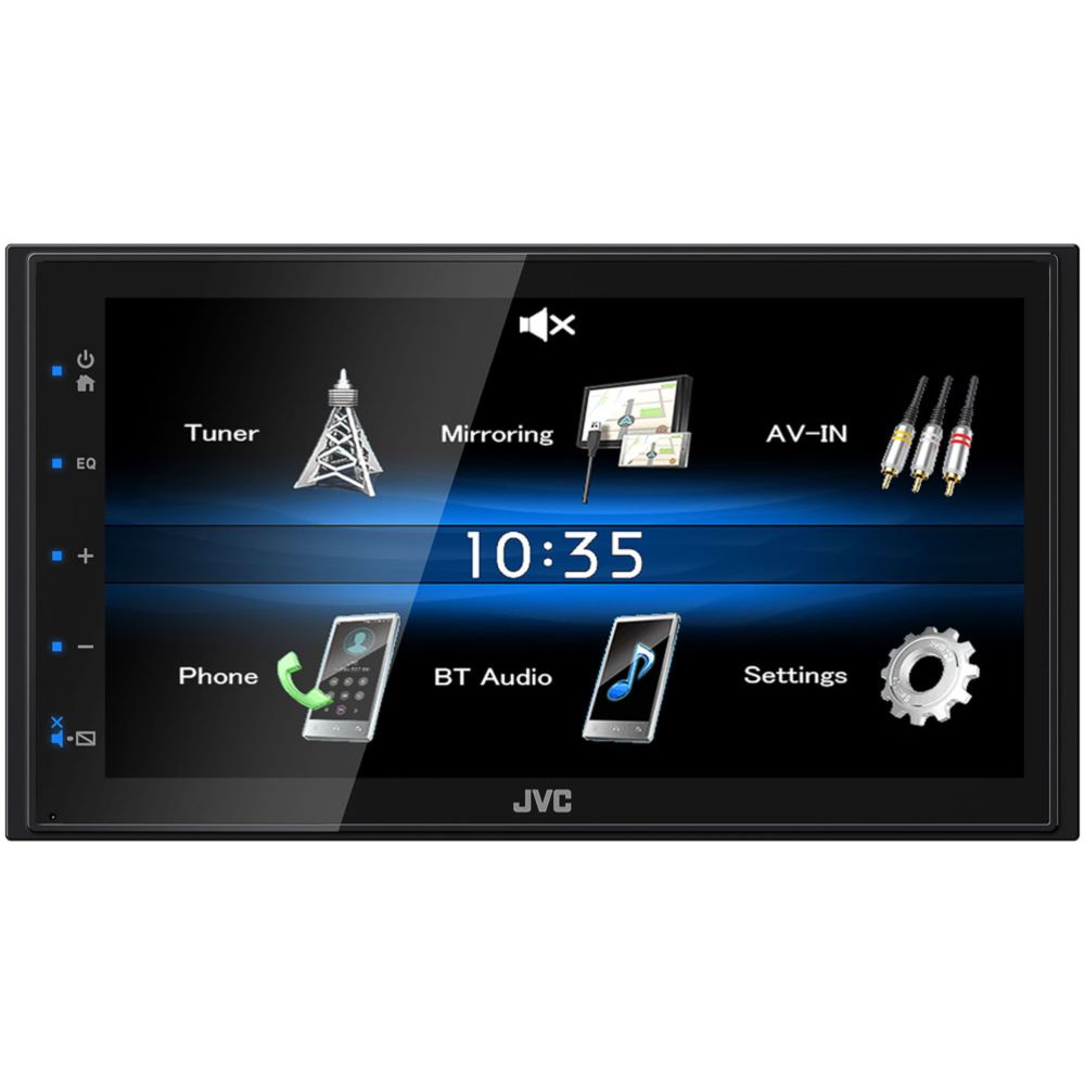 JVC KW-M25BT 2-DIN multimedia autosoitin