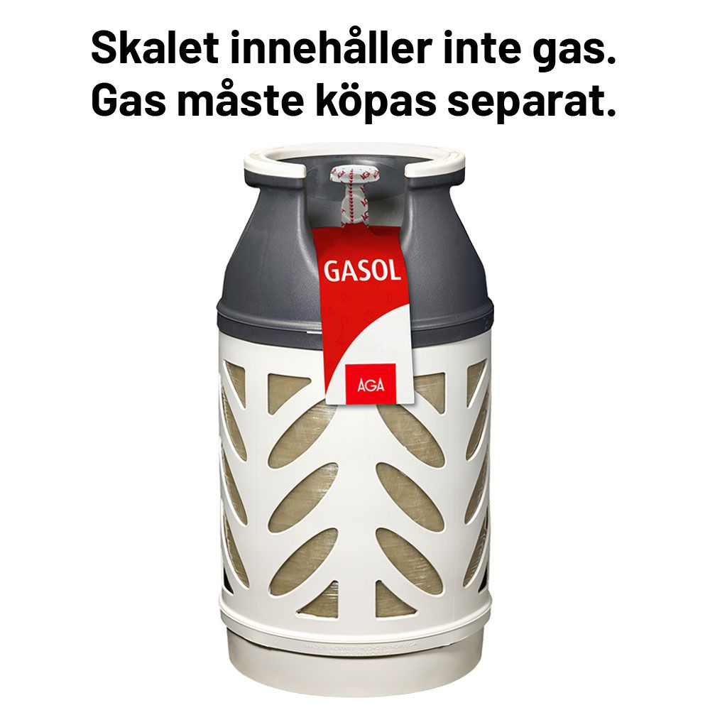AGA Gasol kompositflaska (utan gasol) PC10, 10 kg