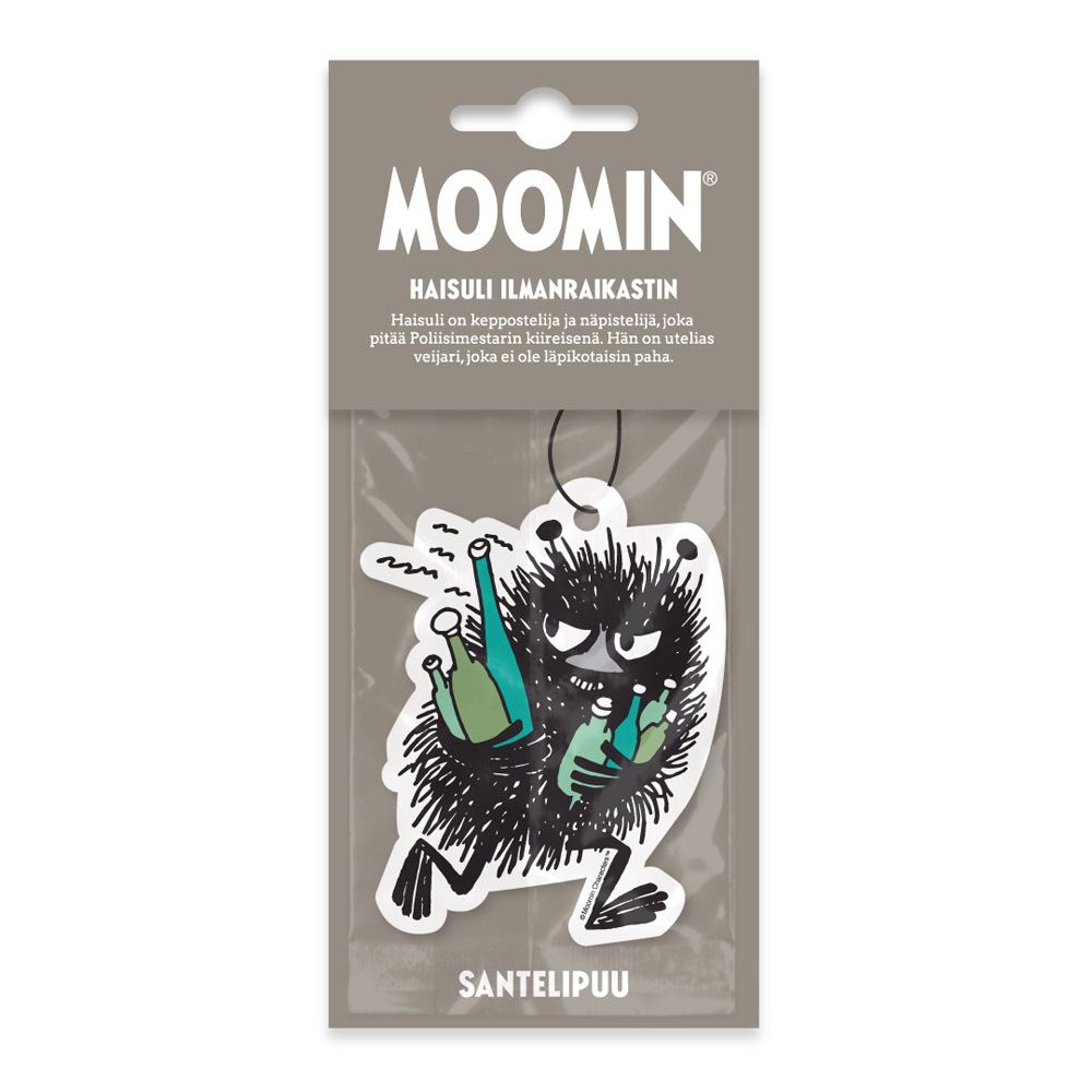 Moomin Haisuli ilmanraikastin santelipuu