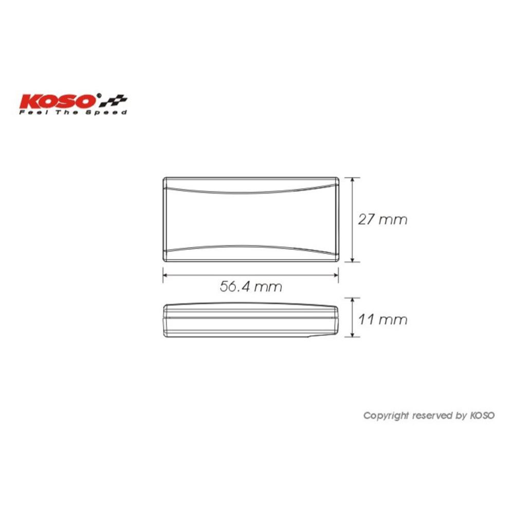 Koso Super Slim termomeeter 0-120 °C