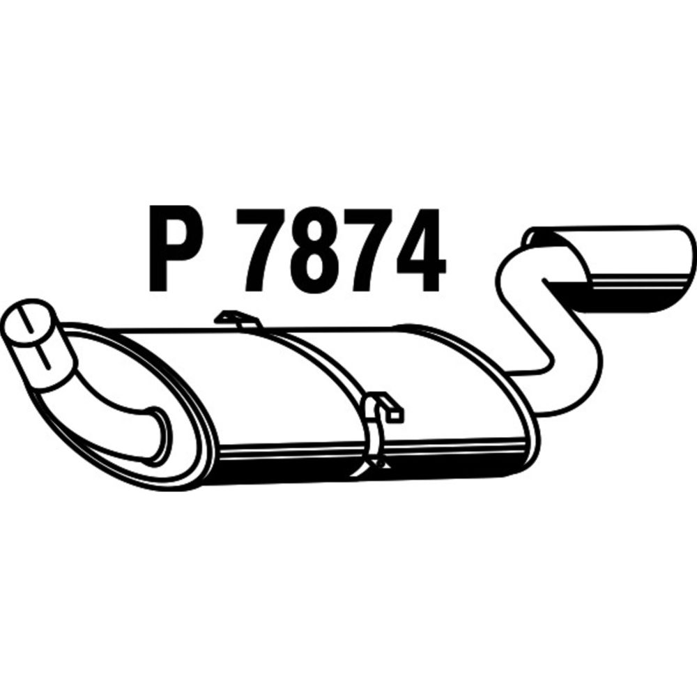 Takaäänenvaimentaja 14-9536