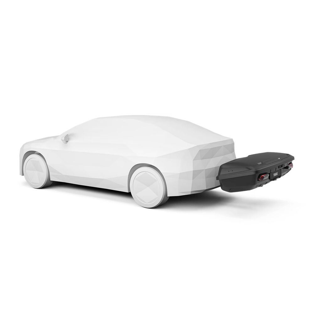 Thule Arcos XL 9066 vetokoukkuun kiinnitettävä kuljetuslaatikko