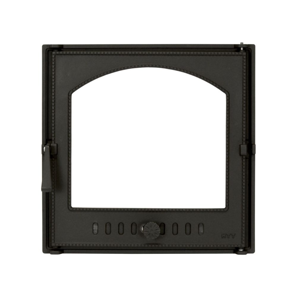 Pisla HTT101 takkaluukku lasilla 410 mm x 410 mm