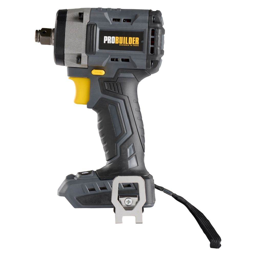 Probuilder harjadeta akulöökmutrikeeraja, 18 V, 350 Nm, ilma aku ja laadijata