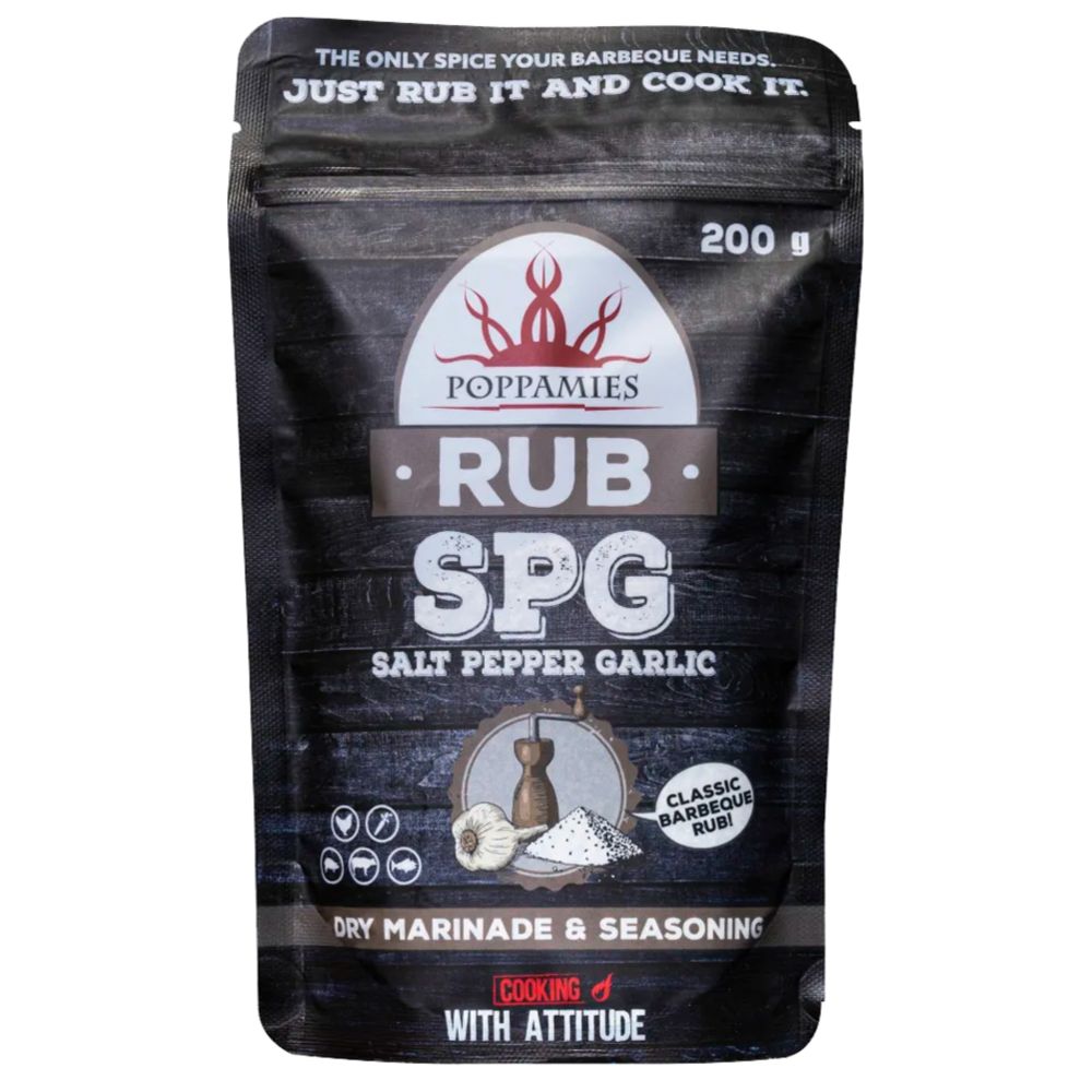 Poppamies Rub SPG maitseainesegu, 200 g