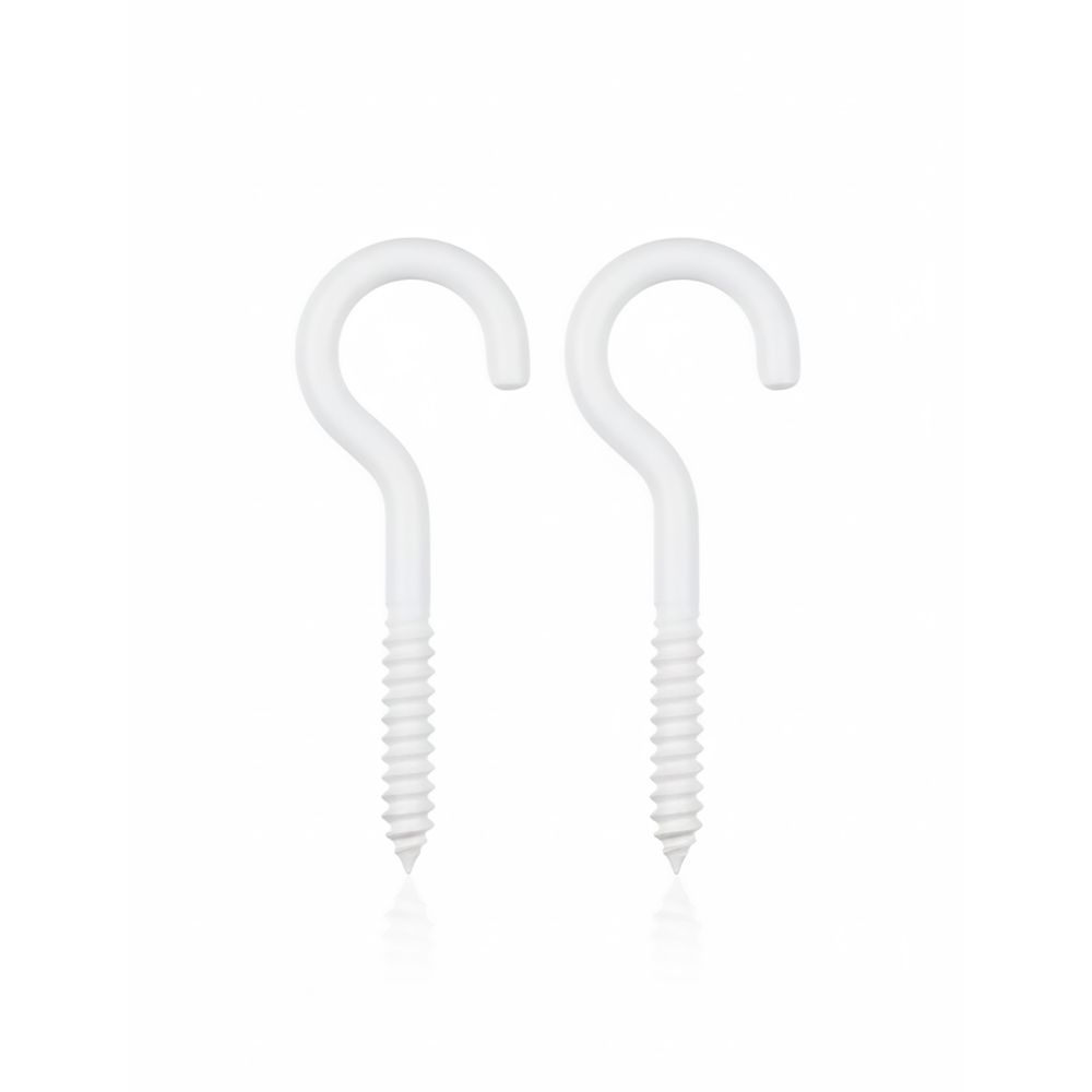 Arctic Design takkrok vit 4,8x50 mm 2 st.