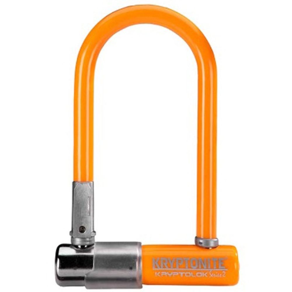 Kryptonite Mini 7 U-lukk, oranž