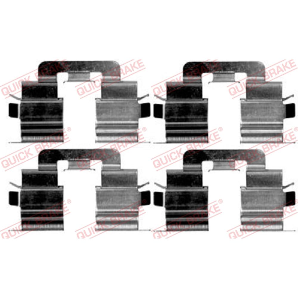 Jarrupalojen asennussarja 23-1215