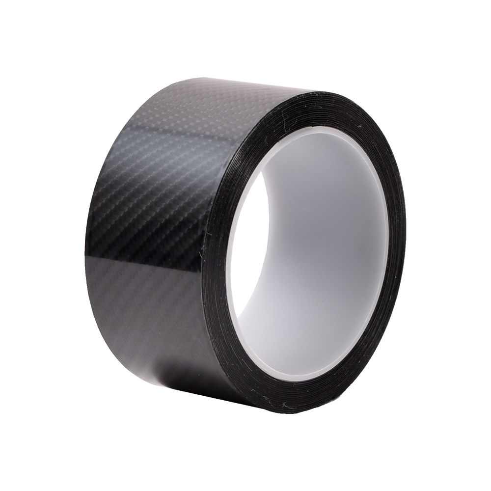 Finbullet "carbon-look" vinyyliteippi 50 mm x 5 m musta hiilikuitukuvio