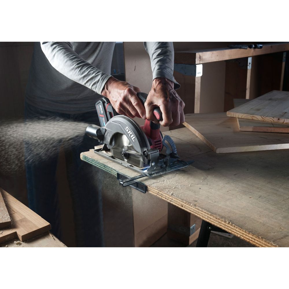 Skil 3550 DA kolborstfri batteridriven cirkelsåg 165 mm 4,0 Ah 20 V