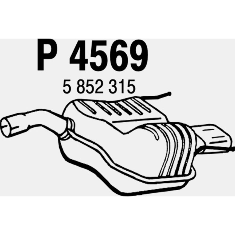 Takaäänenvaimentaja 14-4764