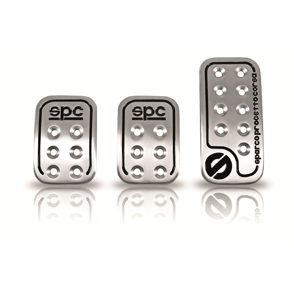 Sparco OPC0406 3-osaline alumiiniumpedaalide komplekt