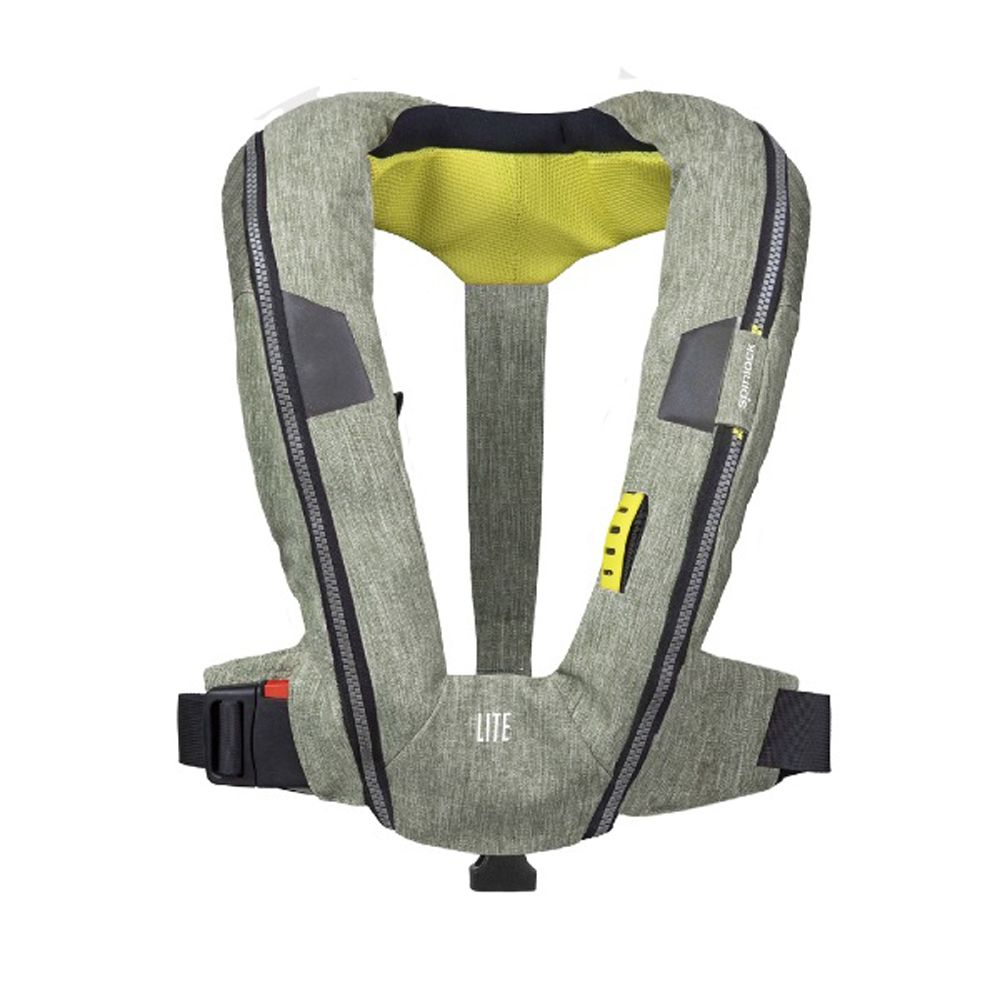 Spinlock Deckvest Lite uppblåsbar flytväst 170N grön