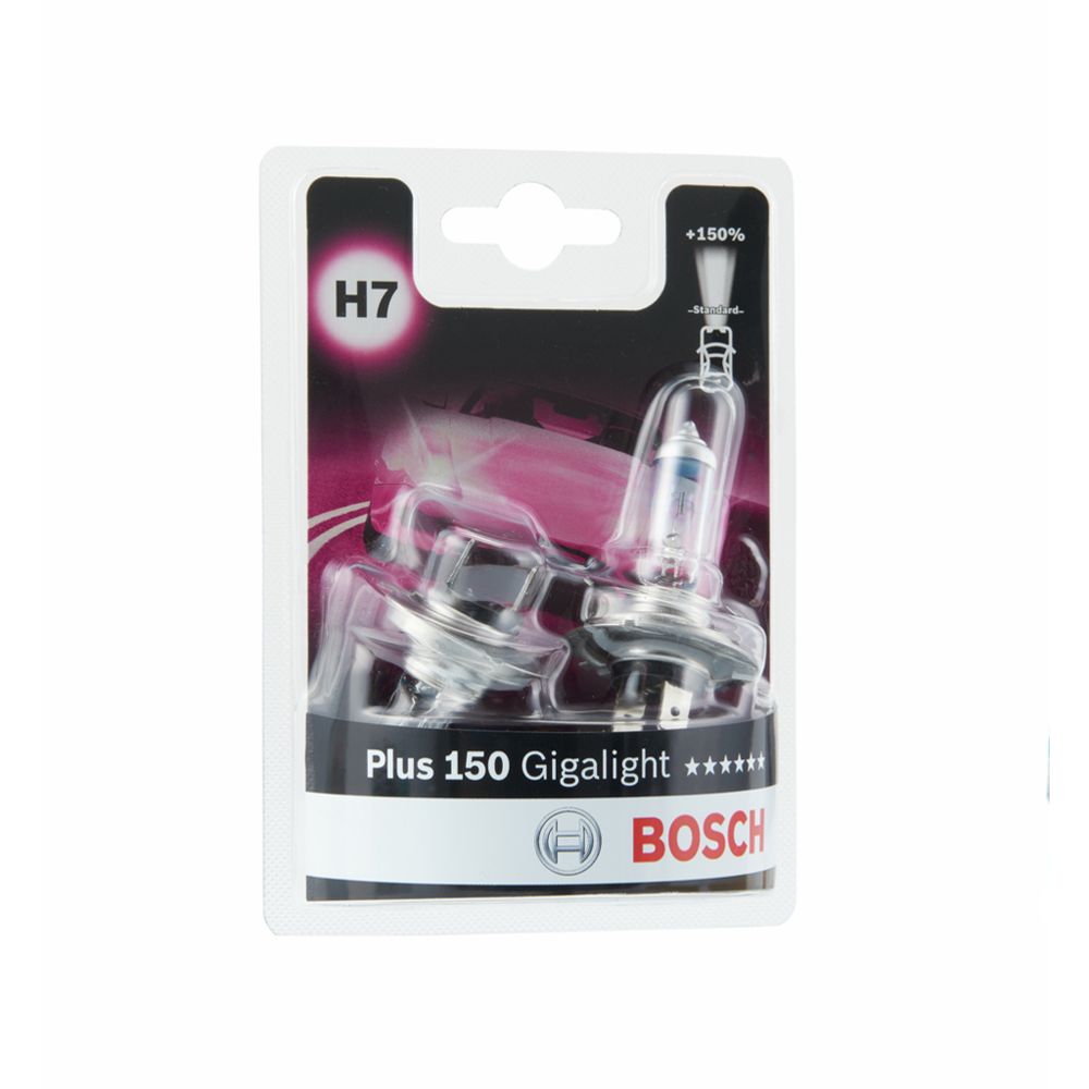 Bosch Plus 150 Gigalight H7-polttimopari