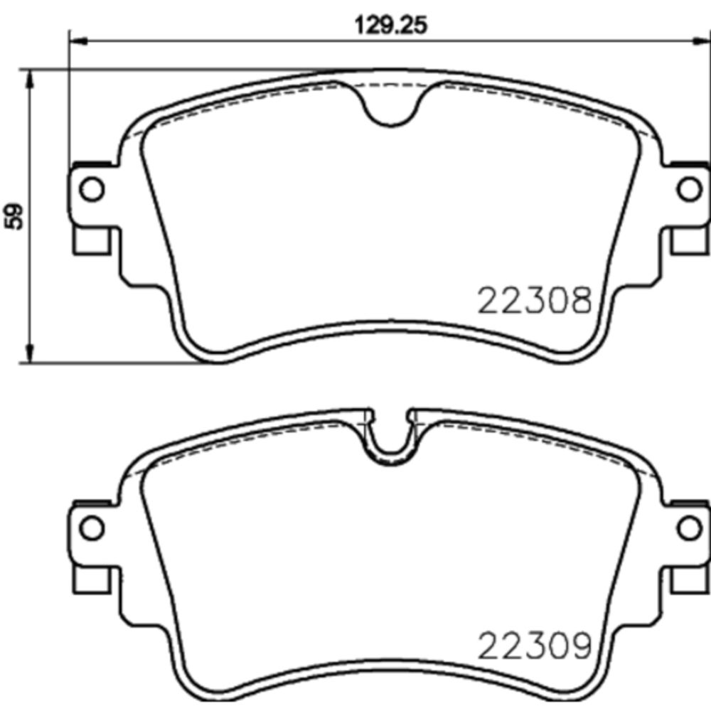 Piduriklotside komplekt 22-0506