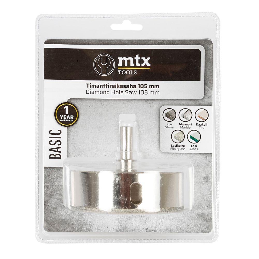 MTX Tools Basic diamanthålsåg 105 mm