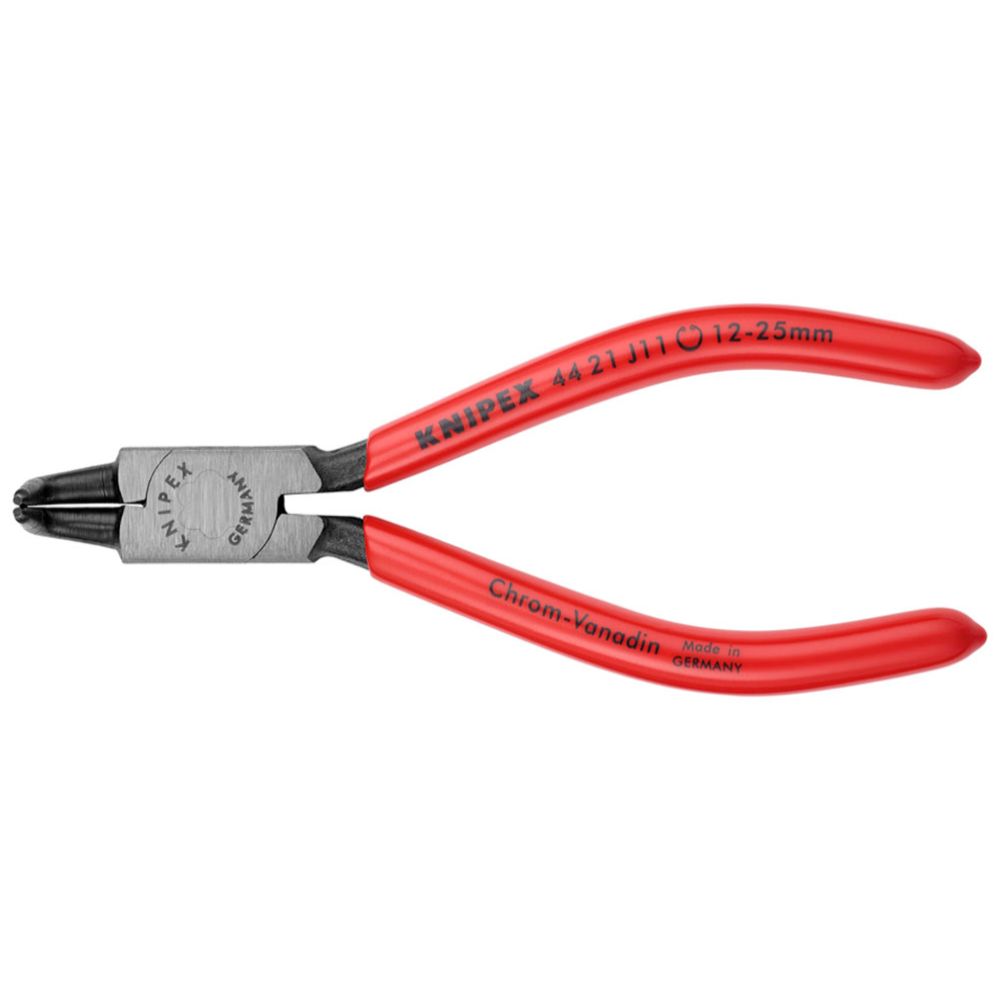 Knipex® 44 21 J11 lukustusrõngatangid painutatud pigistavad 12-25 mm 130 mm