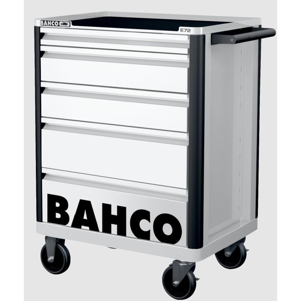 Bahco 1472K5WHITE työkaluvaunu E72 valkoinen 5 laatikkoa