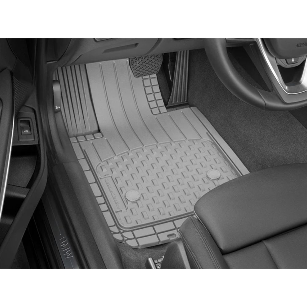 WeatherTech Trim-to-Fit Floor Mat 4-osainen auton mattosarja harmaa