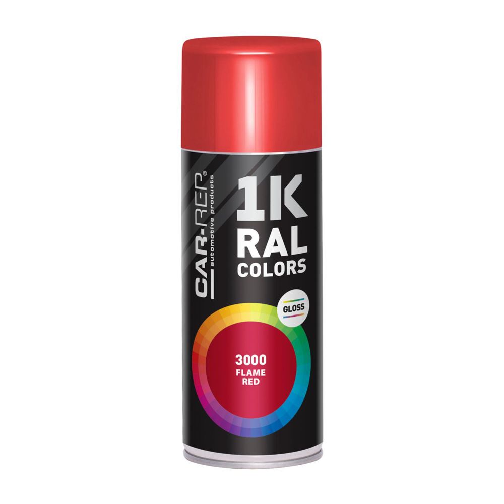 CAR-REP Spraymaali Akryyli RAL3000 tumman punainen 400 ml